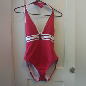 Anne Cole Red Vintage Swimsuit